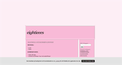 Desktop Screenshot of eightieees.blogg.se