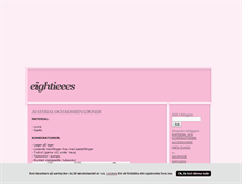 Tablet Screenshot of eightieees.blogg.se