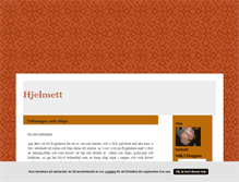 Tablet Screenshot of hjelmett.blogg.se