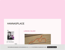 Tablet Screenshot of hannasplace.blogg.se