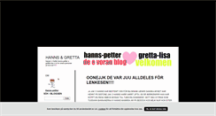 Desktop Screenshot of hannspetter.blogg.se