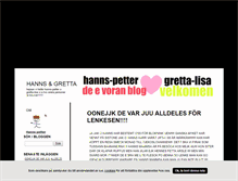 Tablet Screenshot of hannspetter.blogg.se
