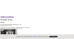 Desktop Screenshot of malinsscrap.blogg.se