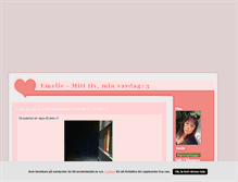 Tablet Screenshot of emeliefridhjohansson.blogg.se
