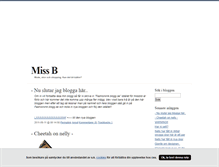 Tablet Screenshot of missbbl.blogg.se