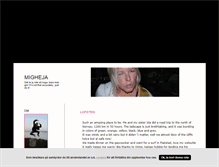 Tablet Screenshot of migheja.blogg.se