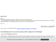 Tablet Screenshot of malinsbusiness.blogg.se