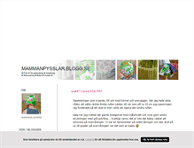 Tablet Screenshot of mammanpysslar.blogg.se