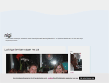 Tablet Screenshot of nigi.blogg.se