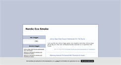 Desktop Screenshot of nordicecosmoke.blogg.se