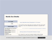Tablet Screenshot of nordicecosmoke.blogg.se