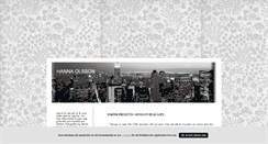Desktop Screenshot of hannaolssonstyle.blogg.se