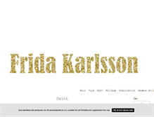 Tablet Screenshot of friidie.blogg.se