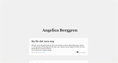 Desktop Screenshot of anqii.blogg.se