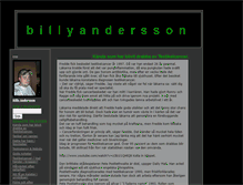 Tablet Screenshot of billyandersson.blogg.se