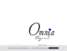 Tablet Screenshot of oomnia.blogg.se