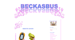 Desktop Screenshot of beckasbus.blogg.se