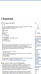 Mobile Screenshot of chopmonk.blogg.se