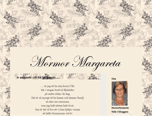 Tablet Screenshot of mormormargareta.blogg.se
