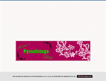Tablet Screenshot of hannaspysselstuga.blogg.se
