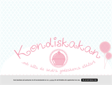 Tablet Screenshot of kondiskakan.blogg.se