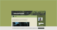Desktop Screenshot of helenashundar.blogg.se