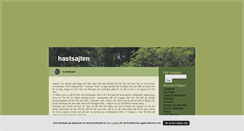 Desktop Screenshot of hastsajten.blogg.se