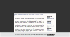 Desktop Screenshot of hogskolaniskovde.blogg.se