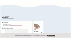 Desktop Screenshot of joakimrosdahl.blogg.se