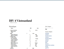 Tablet Screenshot of divfour.blogg.se