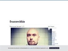 Tablet Screenshot of frozenwithin.blogg.se