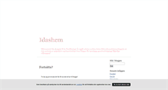 Desktop Screenshot of idashem.blogg.se