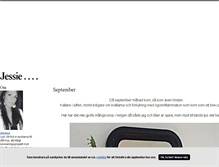 Tablet Screenshot of jessicajessie.blogg.se