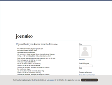 Tablet Screenshot of joennieo.blogg.se