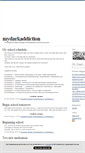 Mobile Screenshot of mydarkaddiction.blogg.se
