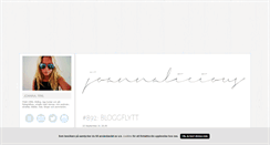 Desktop Screenshot of joannalicious.blogg.se