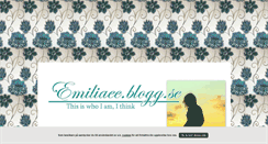 Desktop Screenshot of emiliaee.blogg.se