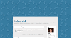 Desktop Screenshot of blalavendel.blogg.se