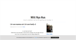 Desktop Screenshot of mittnyahus.blogg.se