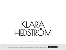 Tablet Screenshot of klarahe.blogg.se