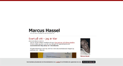 Desktop Screenshot of marcushassel.blogg.se