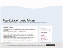 Tablet Screenshot of pippiochtanja.blogg.se