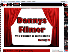 Tablet Screenshot of dannysfilmer.blogg.se