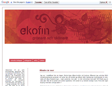 Tablet Screenshot of ekofin.blogg.se