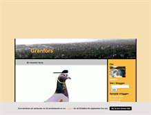Tablet Screenshot of granfors.blogg.se
