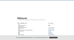 Desktop Screenshot of fatinayear.blogg.se