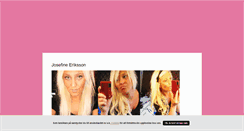 Desktop Screenshot of jjosefineeriksson.blogg.se