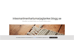 Desktop Screenshot of intesmartmenharturnarjagtanker.blogg.se