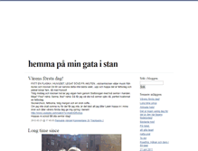Tablet Screenshot of bissmarksgatan.blogg.se