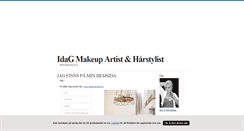 Desktop Screenshot of idagmakeup.blogg.se